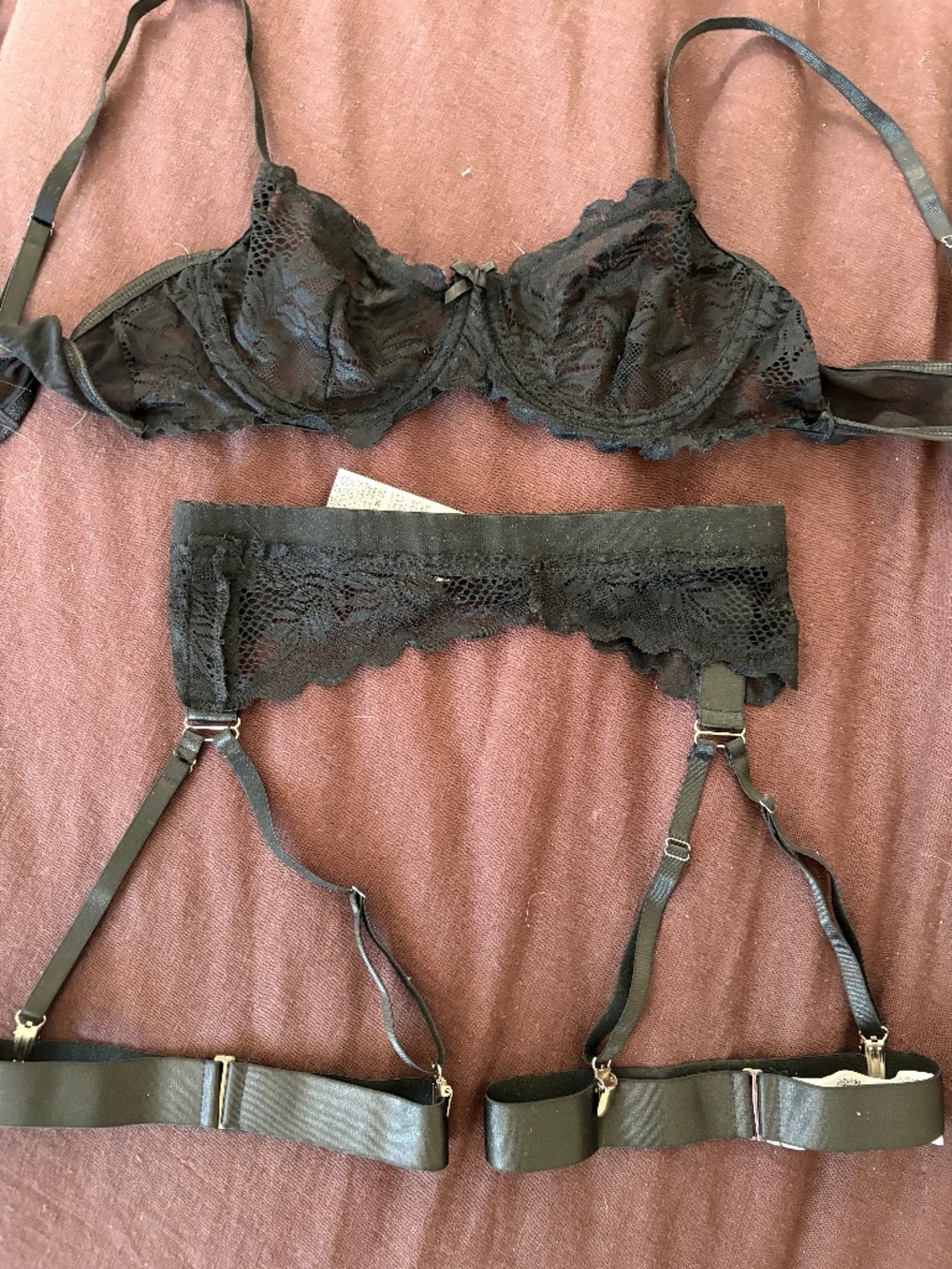 Black Lingerie Set